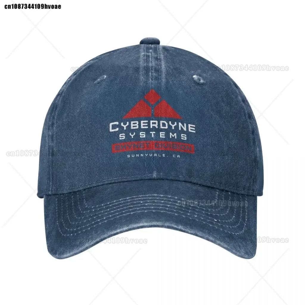 Skynet Division Czapki baseballowe Unisex Styl Postarzana Prana Czapka Snapback Terminator Outdoorowe Letnie Czapki Kapelusz
