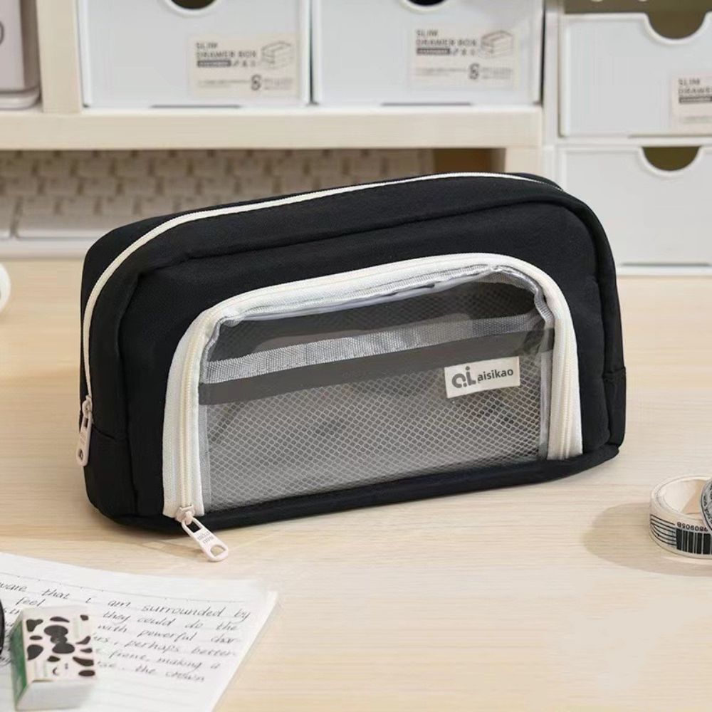 

Пенал большой вместимости на молнии Модная упаковочная сумка Студент