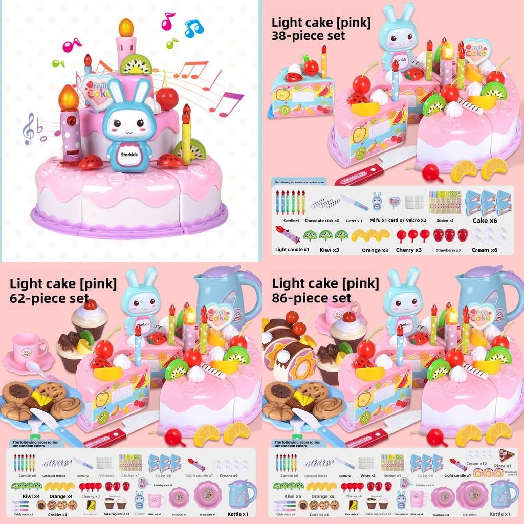 Play Children Imaginative Kitchen Toys Cutting Sensory Features Development