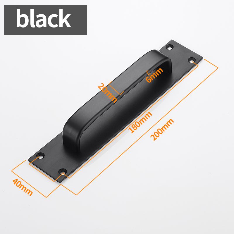 

Modern Style Door Handle Sliding Door Pull Push Handles Aluminium Alloy Furniture Pulls Kitchen Cabinet Handle Door Hardware