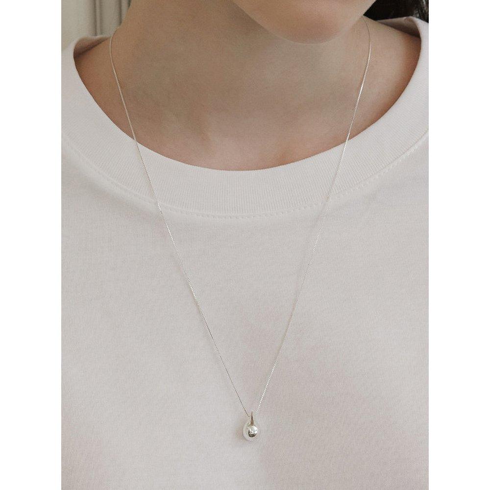 (925 Silver) Alice Drop Long Necklace Nz2434