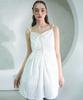VIVACIOUS Melissa Punching Mini Sleeveless Dress - 2Col