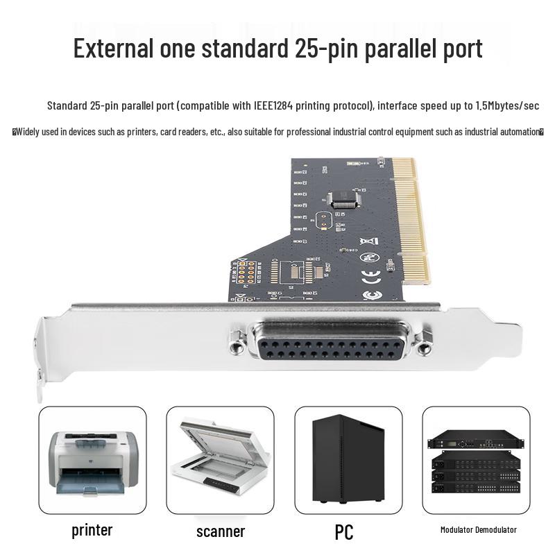 MOGE PCI to Parallel Port Expansion Card