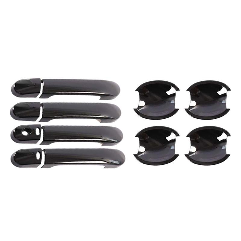 Cars Accessories Door Bowl Handle Cover For Nissan March Micra K12 Tiida C11 2003-2010 Car Styling Decoration Upgrade