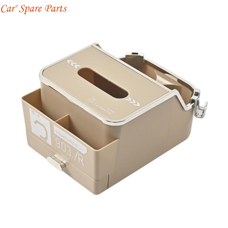 Y4UA Car Holder Storage Case Coffee Cup Drink Bottle Stand Tissue Holder Cup Holder