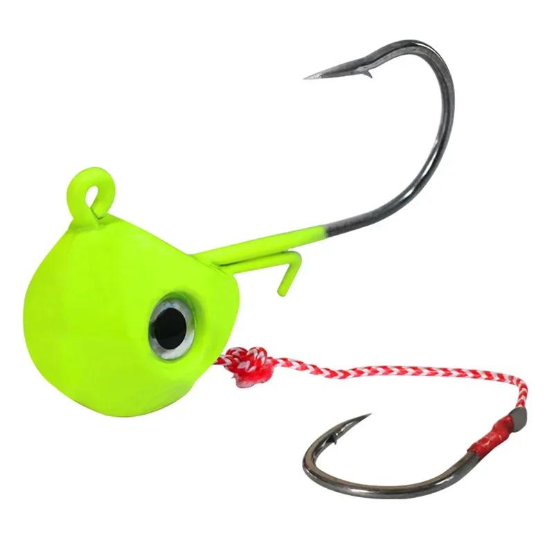 Jig Fishing Lure 40g-140g Lead Head Jigs with Sharped Hook Pesca Saltwater Fishing Equipment Accessories