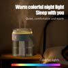 Double Spray Colorful Night Light Humidifier Nano Atomization Wireless Rechargeable Humidifier Portable Mute Humidifier