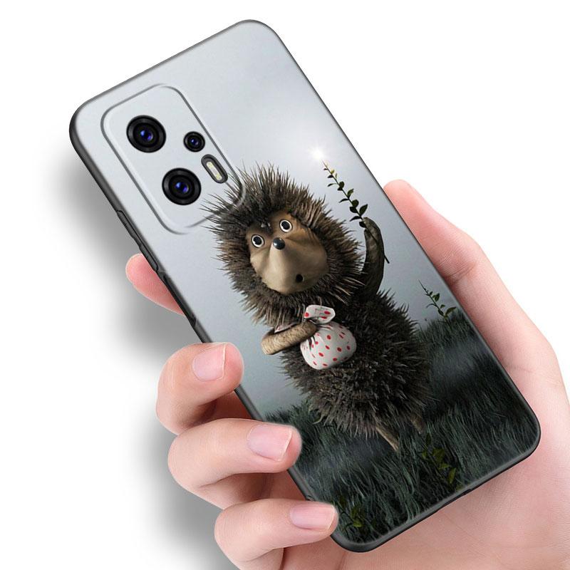 

Чехол для телефона «Ежик в тумане» для Xiaomi POCO F2 F3 M2 M3 M4 X3 X4 Pro NFC F4 GT 5G F1 X2 C3 C31 C40 M5S, мягкий черный чехол из ТПУ Xiaomi POCO M5S
