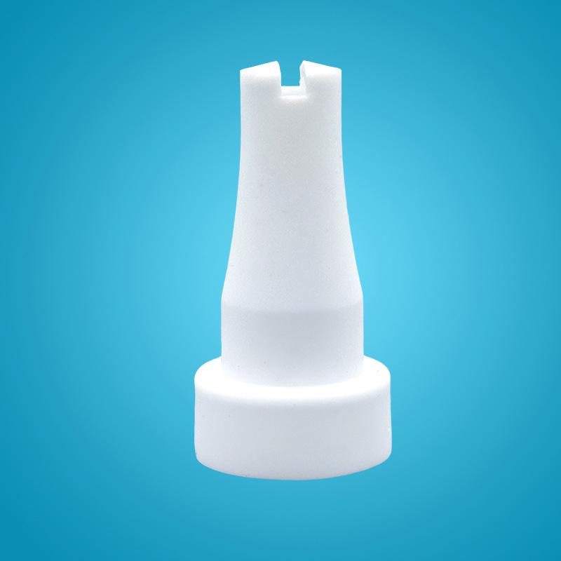 NF21 Sector Nozzle Pump Core: White Powder Coating Machine Accessory, Electrostatic Gun Venturi Tube & Powder Pump