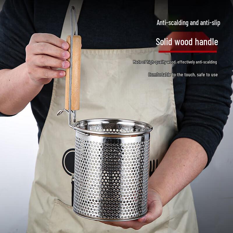 Jingbeier Stainless Steel Food Strainer & Noodle Colander