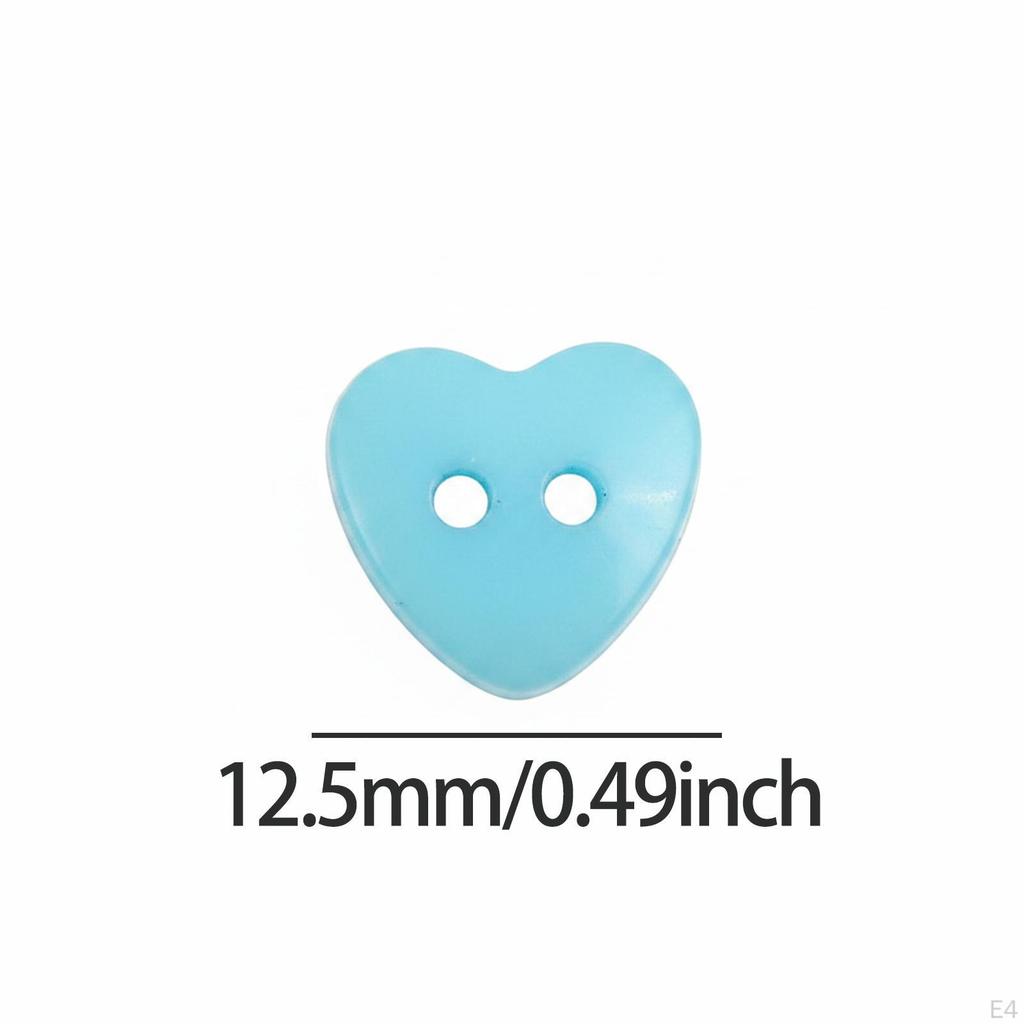 100 Buttons with 2 Holes – Creative Sewing for Gifts, , Handmade Ornaments And Painting