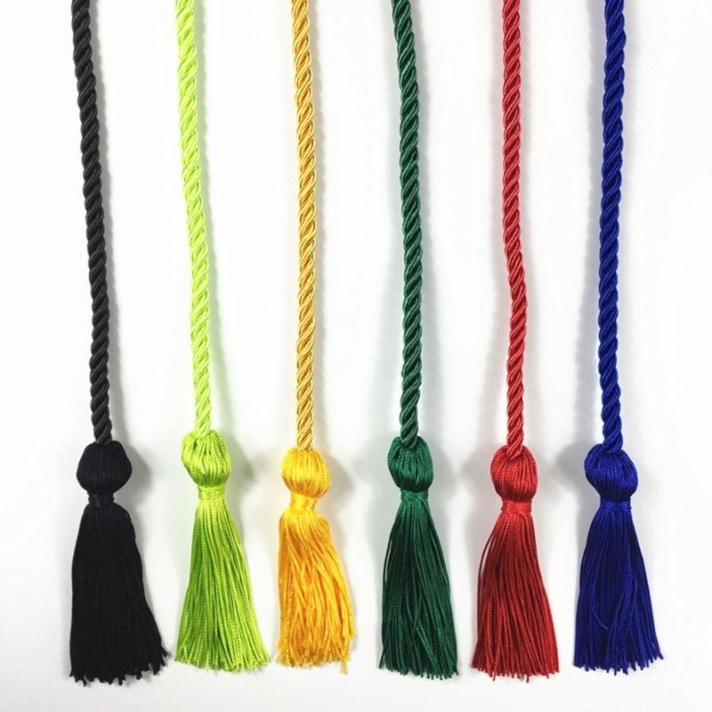 Graduation Cord Polyester Thread Graduation Cord with Long Tassels for Graduation Parties School Graduation, 67 Inches