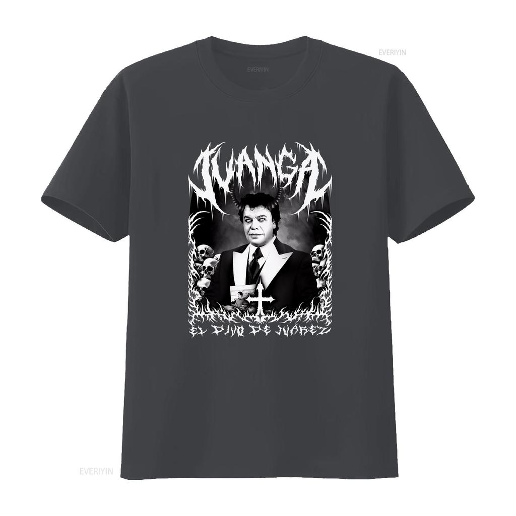 Juan Gabriel Metal Lettering T Shirt Fan Mexican Artist El Divo De Juarez Vintage Unisex Casual