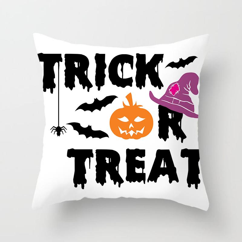 

Подушка с буквами, чехол для дивана, кресла, кровати, декор для дома на тему Хэллоуина 40x40cm