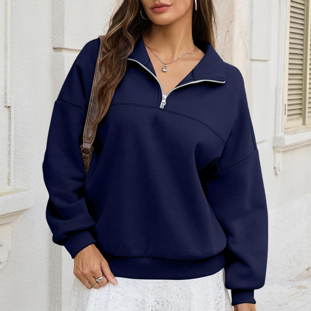 Womens Casual Long Sleeve Drawstring Sweatshirt Pullover Tops Loose Oversized Clothes