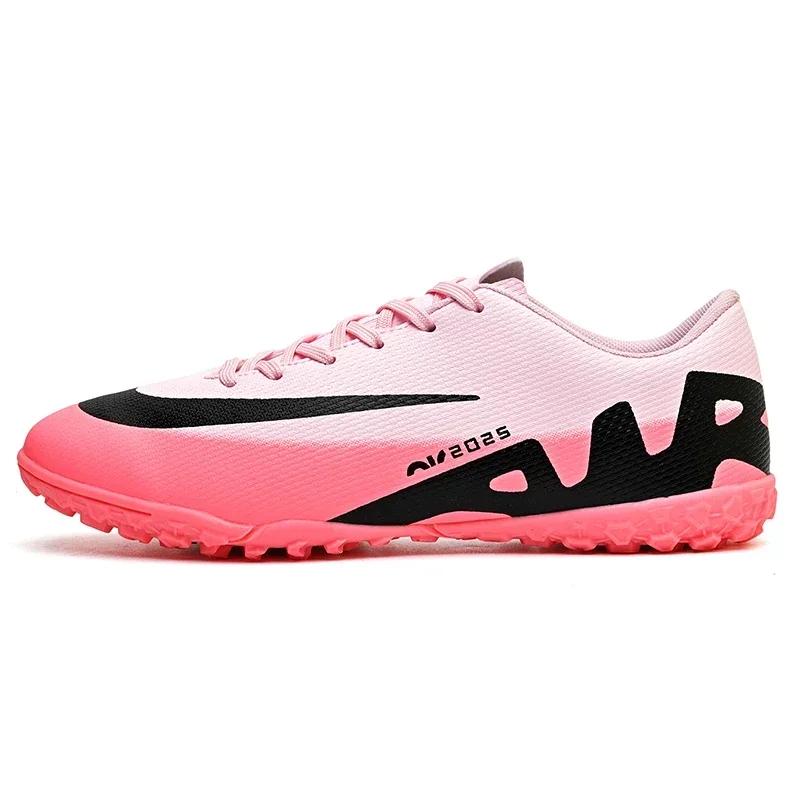 Original Men Football Shoes TF/FG Indoor Society Cleats Soccer Shoes Professional Fast Football Field Boots Grass Training Match