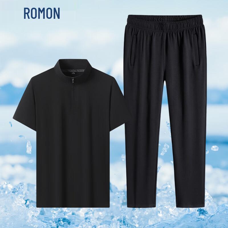 ROMON Men s Cooling Short-Sleeve Tracksuit 4XL