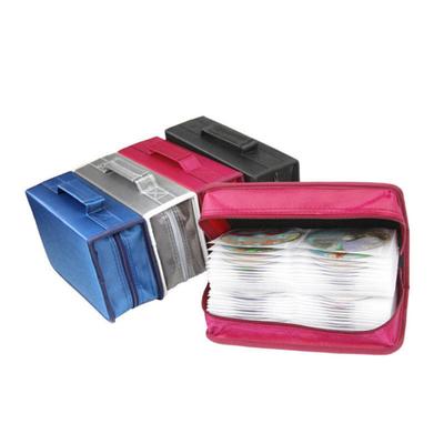 128 Discs DVD Zipper Album Storage CD Holder Case Wallet Carrying Bag Organizer