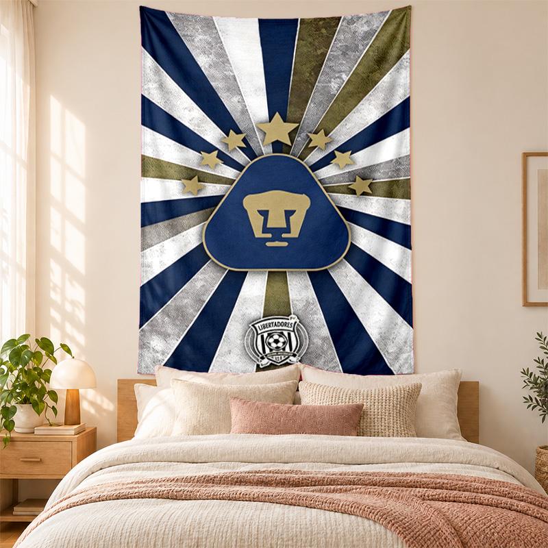 Club universidad nacional pumas Tapestry highquality for decorating living room bedroom dorm walls ideal as bedroom wallart orholiday gift