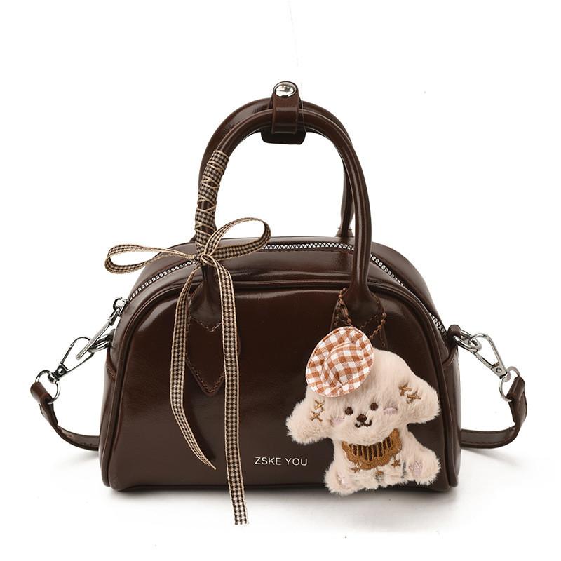 Pu Pillow Bag For Women Small Crossbody Fashion Trendy For Daily Use