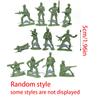 26/52/100pcs Mini Soldiers Model Indoor Decor Collection Sand Table Military Simulation Game Props for Party Birthday Gift XJM