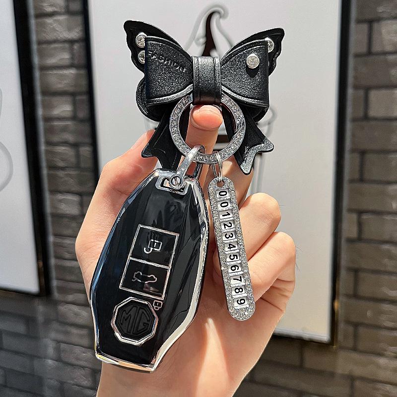 2023 MG7 High-End Key Cover: Full Wrap Car Key Shell & Buckle