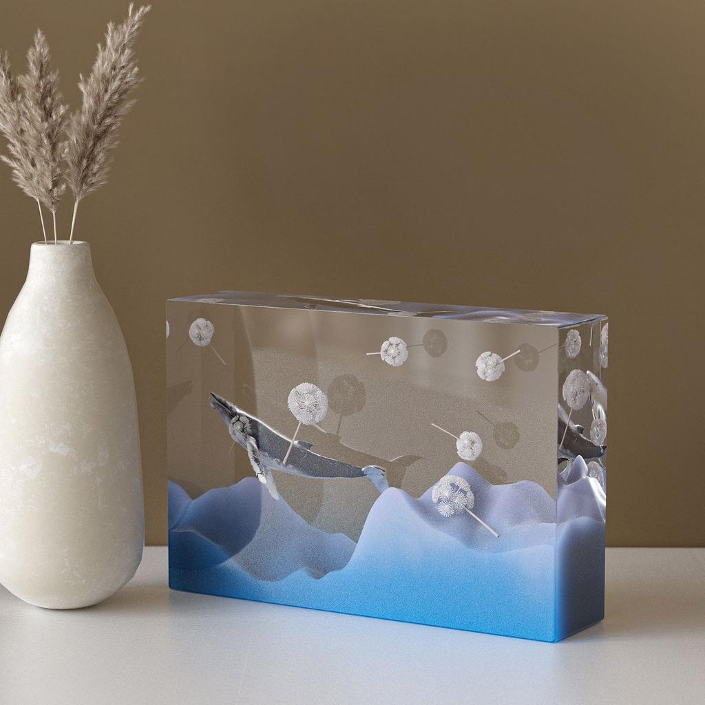 Handcraft Silicone Rectangular Mold for Resin Crafting Large Size Silicone Moulds for Making 3D Decors and Present