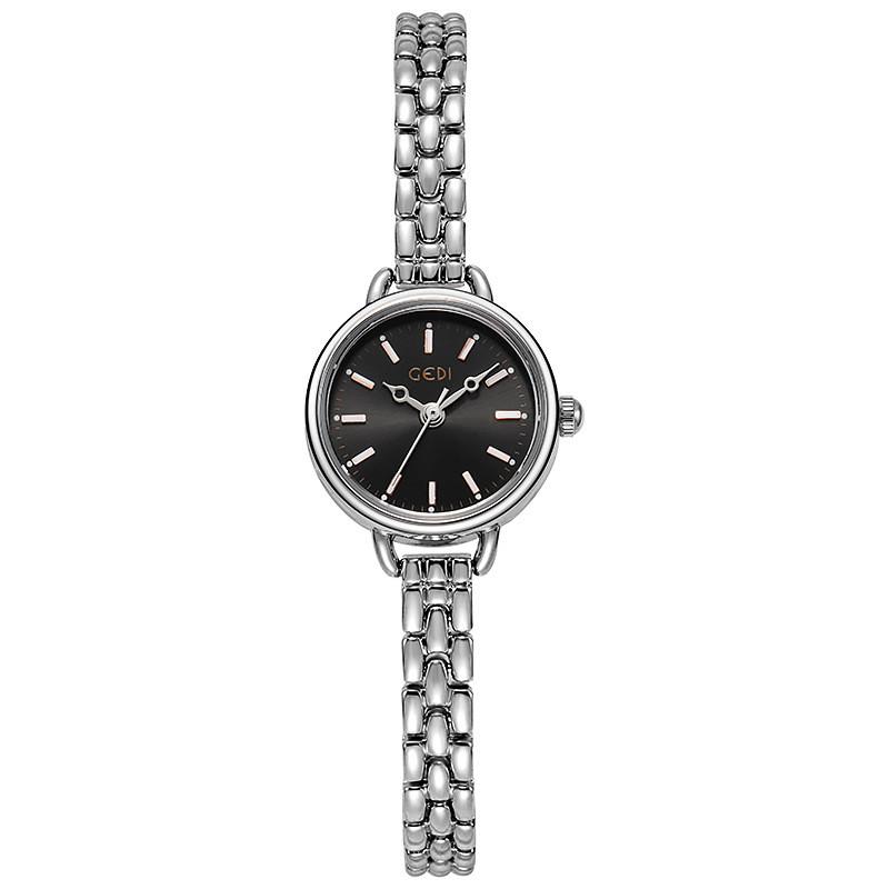 

Womens Minimalist Alloy Quartz Watch With Jewelry Clasp For Casual Wear
