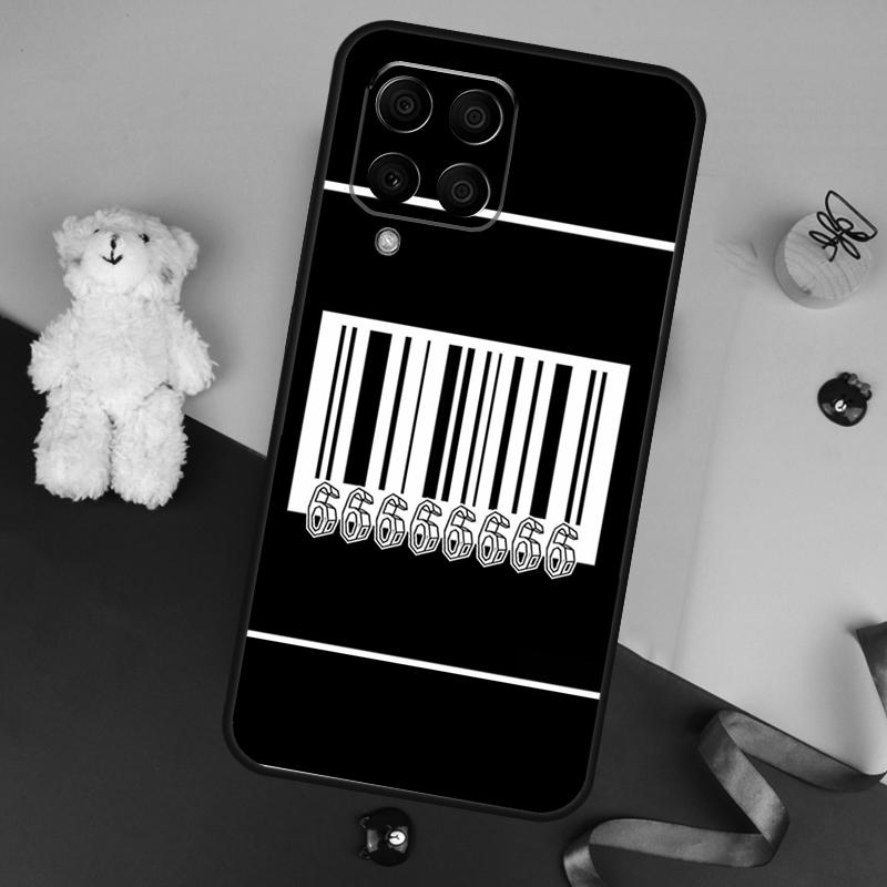 Black Aesthetic Skeleton Digital Art Case For Samsung Galaxy M36 M55 M35 M15 M56 M16 M54 M14 M34 M31 M11 M13 M53 M12 M32 M52 M06