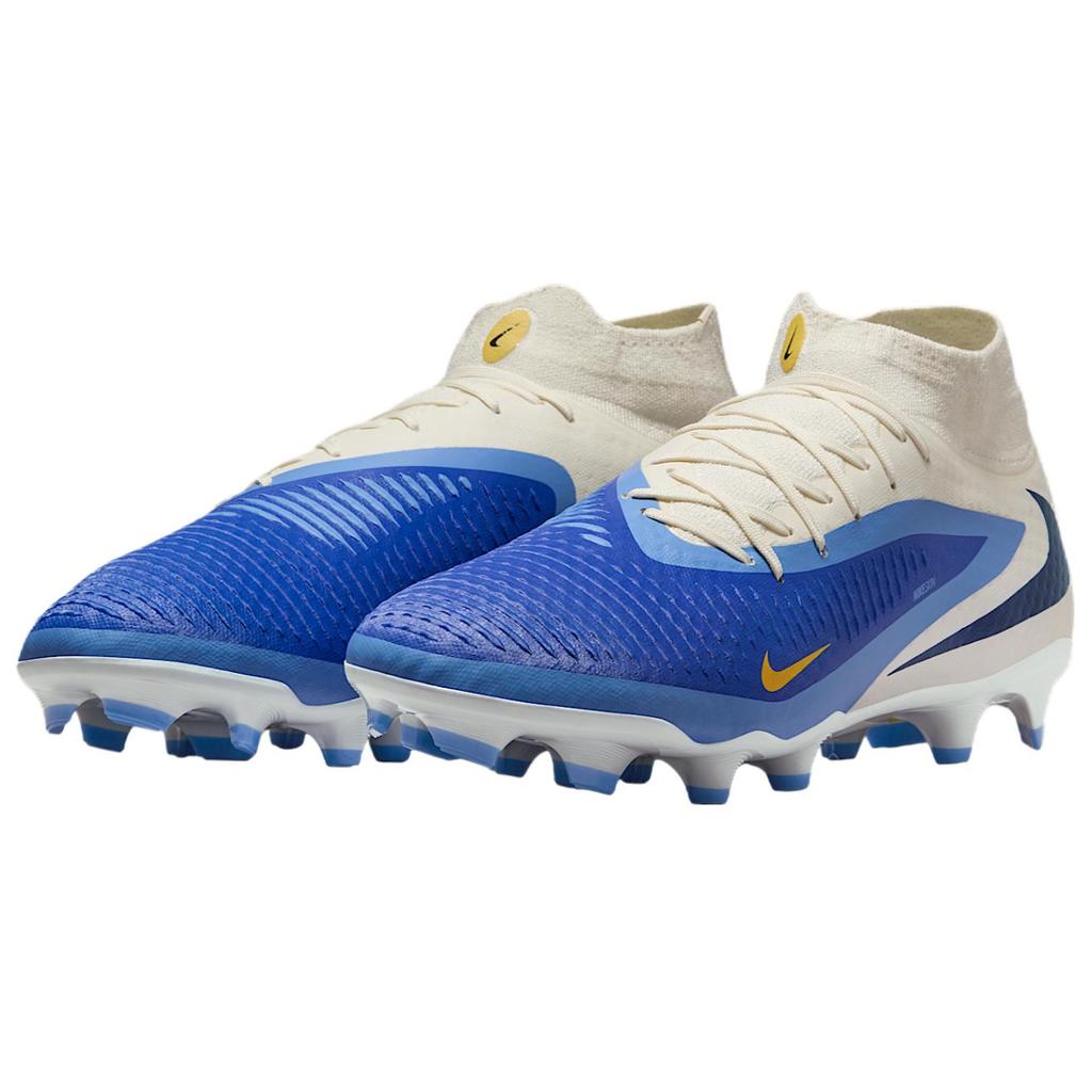 Nike Phantom 6 Abrasion Resistant Breathable Soccer Shoes Unisex Blue Sneakers HQ2279-400