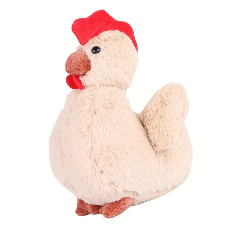 Chicken Cartoon Plush Toy Doll Room Decoration Children Festivals Gift Pp Cotton