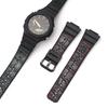 Modified Kit for Casio G-Shock GA-2100 GA-2110 Replacement Men TPU Rubber Quick Release Watch Band Strap Case Bezel Accessories