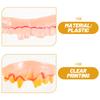 5Pcs Funny Ugly False Fake Teeth Wacky Freaky Front Teeth Decoration Props Trick Toy Party Halloween Game Accessory
