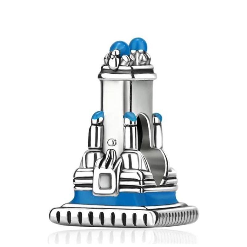 New Statue Of Liberty Charms Paris Eiffel Tower Car Travel Beads Fit Original Copper Bracelet Diy Fine Jewelry Gift