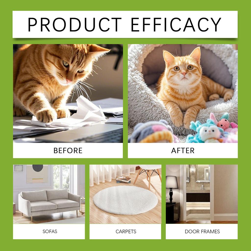 Anti-cat Spray, Anti-scratch Spray, Indoor And Outdoor Pet Training Auxiliary Furniture Protector,100ml