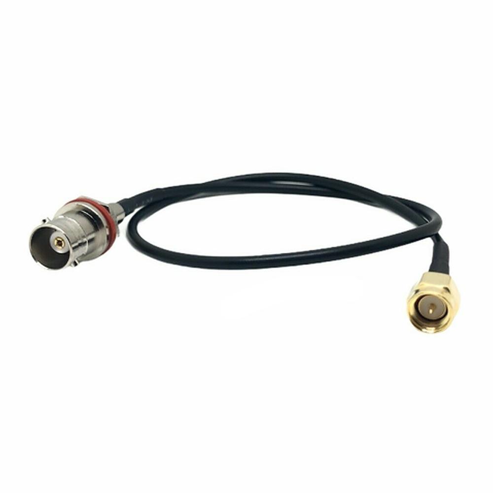 /SMA Male To BNC Female Connector RG174 Adapter Antenna Signal Cable.