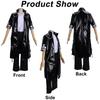 My Hero Academia Dabi Costume Men Anime Cosplay Carnival Uniform With Coat T-Shi