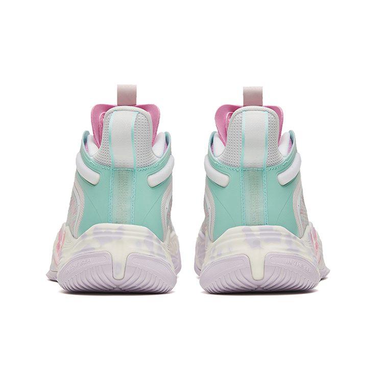 Anta Magic Cement Bubble Outfield Basketball Shoes 'White Pink' 912321610S-3