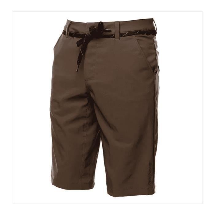 Short moto - FASTHOUSE - Kicker - Marron - Multisport - Adulte