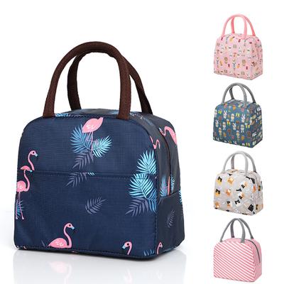 Insulated Lunch Bag Insulation Bento Pack Aluminum Foil Rice Bag Meal Pack Ice Pack Student Bento Lunch Handbag Insulation Bags