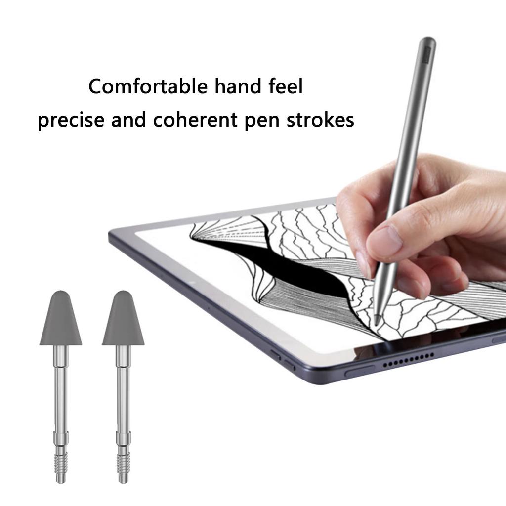 4 st Högkänsliga Spetsar för Pekpenna 4096 Tryck för Lenovo Precision Pen 3 Jämn Skärmskrivning Ersättningsspetsar