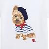 Polo Ralph Lauren Animal Print Graphic Crew Neck Short Sleeve T-Shirt Kids Tops White 313936025-001