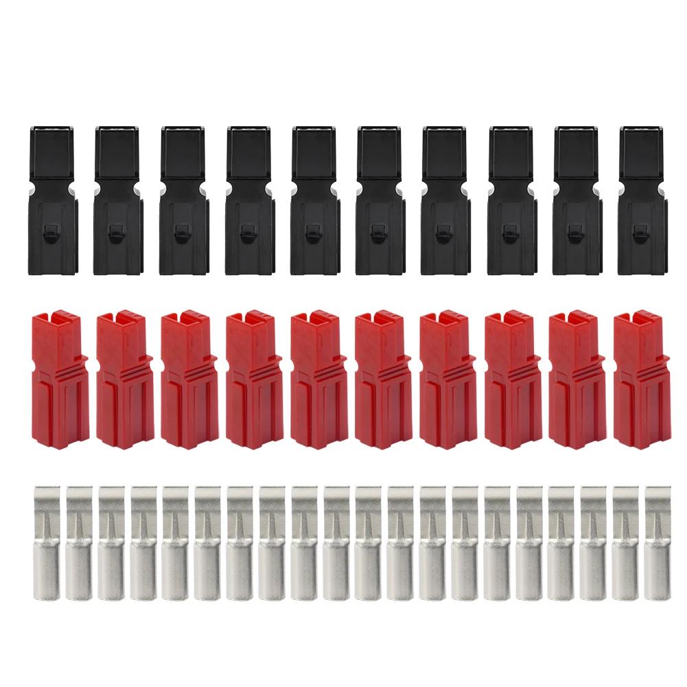 10 Black +10red 30 Amp 600V For Anderson Plug Connector Dust Cover PC Shell For Electric Power Vehicles Photovoltaic System Tool