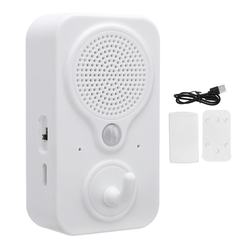 Smart Multi Language Motion Sensor Doorbell Type C Interface Voice Reminder Welcome Alarm Home Use