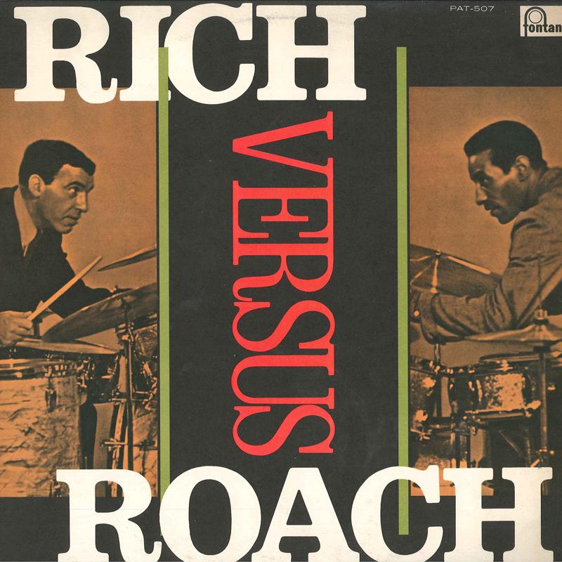 

LP Record BUDDY RICH, MAX ROACH - Rich Versus Roach PAT507 FONTANA 1973 Japan Jazz