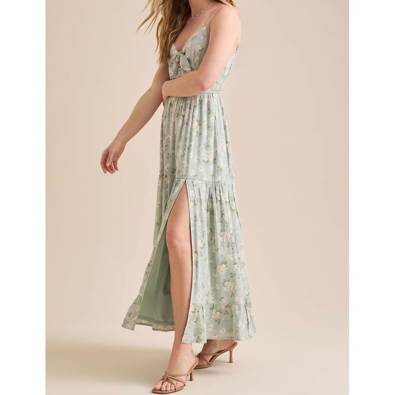 

Заказ внешней торговли Французский стиль Слинг Изысканный принт Удобный Отпуск Леди Бретелька Большой Подол Островная Индивидуальность Милое Платье Green L