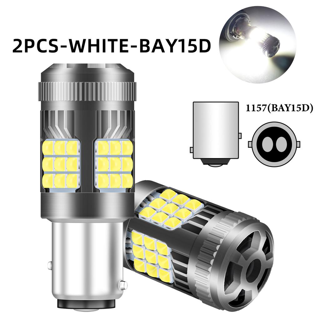 2pcs 1156 P21W 1157 Turn Signal Light 7440 T20 BAU15S DRL 7443 CANBUS LED Bulb with Fan Super Bright Car Reverse Brake Lights