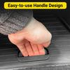For 2024 2025 Tesla Model 3 Highland Rear Trunk Organizer Side Storage Box Boot Mat Bins TPE Flocking Lids Cover Car Accessories