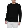 Breath Thermo Move Knit E2JCB502 Sweater, Heat-Generating Material, Men's, Black,