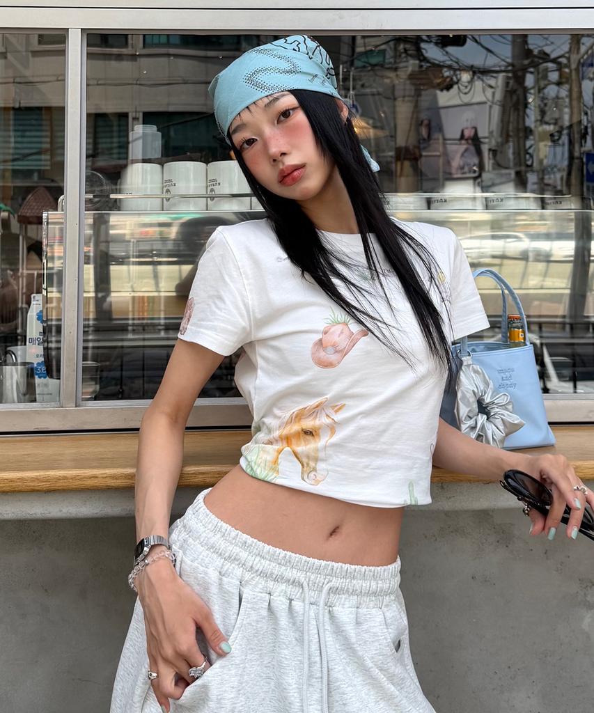 Sekeondeusolteu Pony Archive T-Shirt (White)